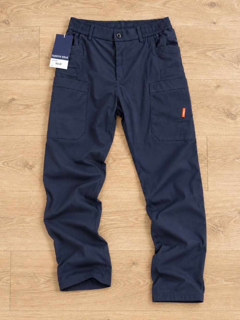 GURBAKS, Men's Cargo Pants, Navy, Size S, NWT